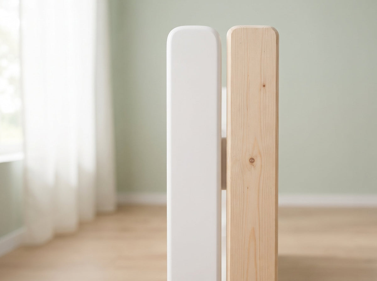 Lit cabane blanc ou bois brut : quelle finition choisir ?