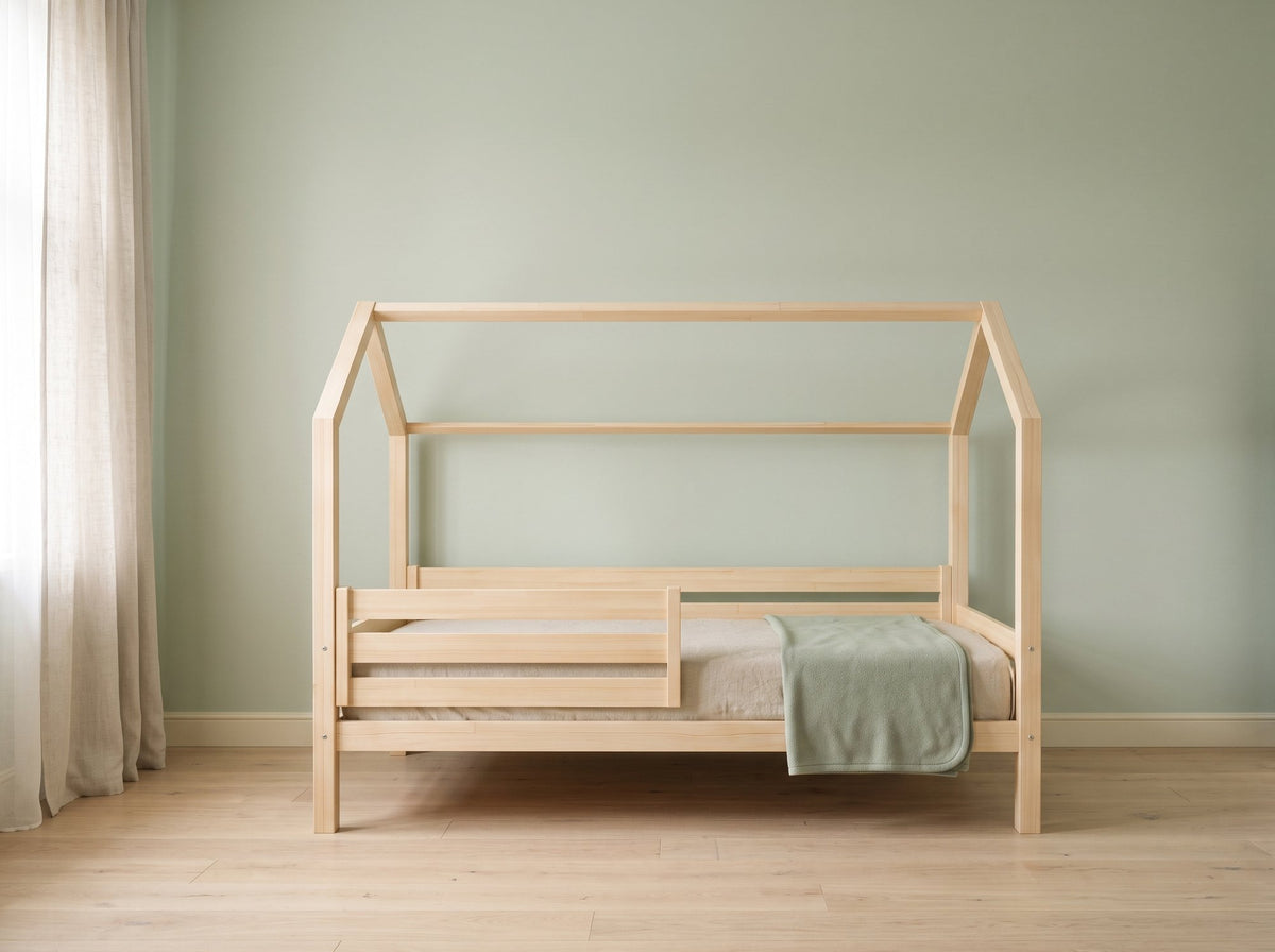 Lit cabane 80x160 : le format intermédiaire, pour qui ?