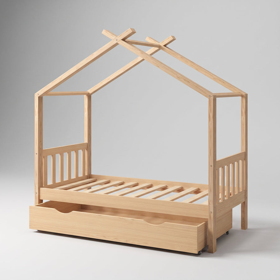 Lit Cabane ILAN Tiroir | Pin Massif