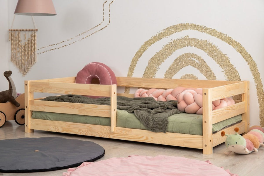 Lit au sol enfant NOHA en bois massif