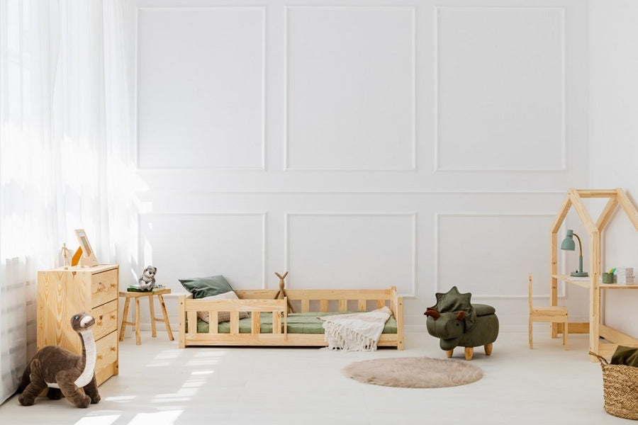Lit au sol enfant MARIN en bois massif